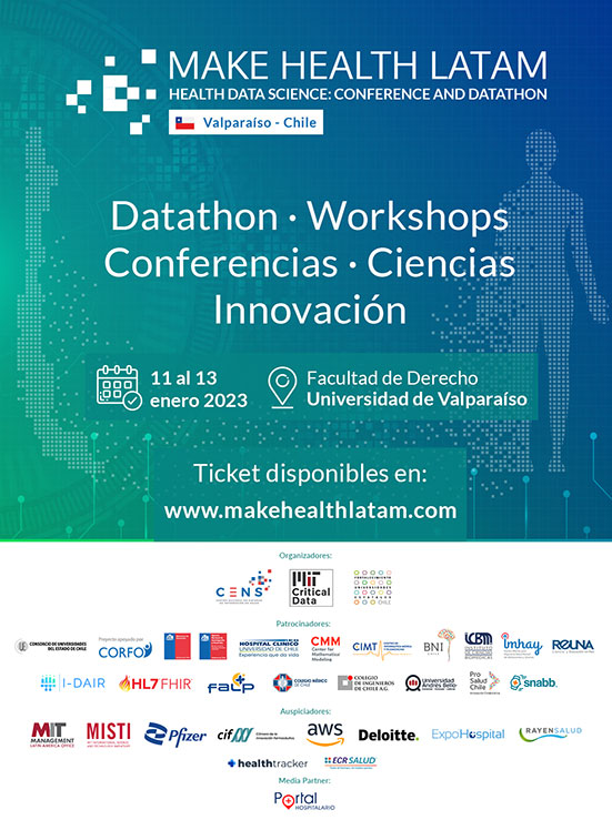 Make Health Latam Chile poster