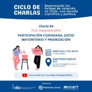 Charla Participación Ciudadana, Juicio Mayoritario y Priorización