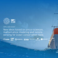 COP16 Side Event: New ideas based on omics-sciences, mathematical modeling and remote sensing for ocean conservation tools
